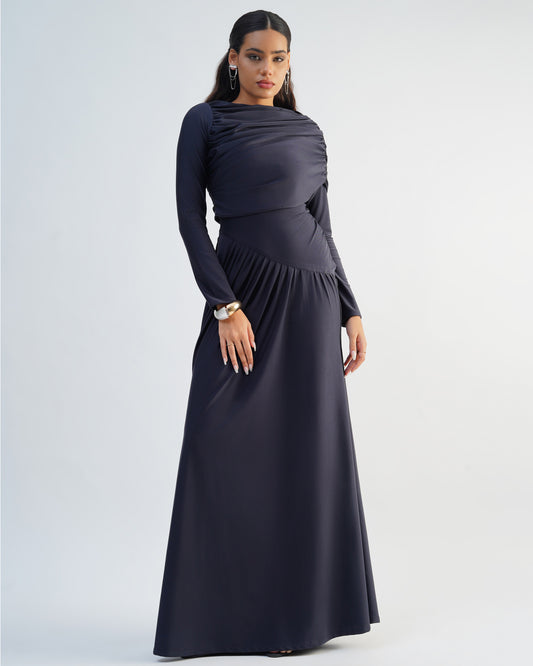 Drapea Long Dress