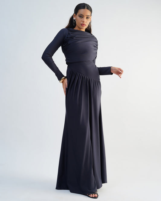 Drapea Long Dress