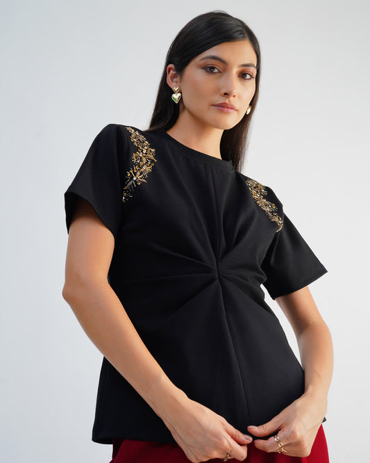 Regale Embroidered T-shirt